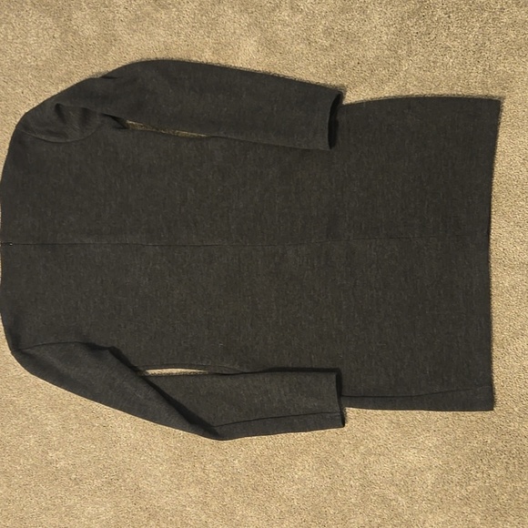 Zara Dark Gray Knit Dress Size XSmall To Small - Picture 4 of 4